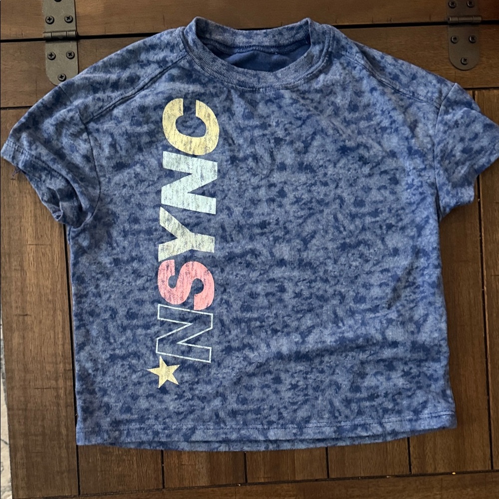 Blue N'Sync Kids T-Shirt